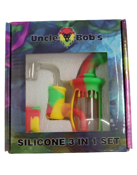 UNCLE BOB'S SILICONE 3 IN 1 SET ASSORTED