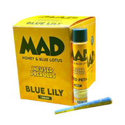 MAD HONEY & BLUE LOTUS INFUSED PREROLLS - DISPLAY OF 12
