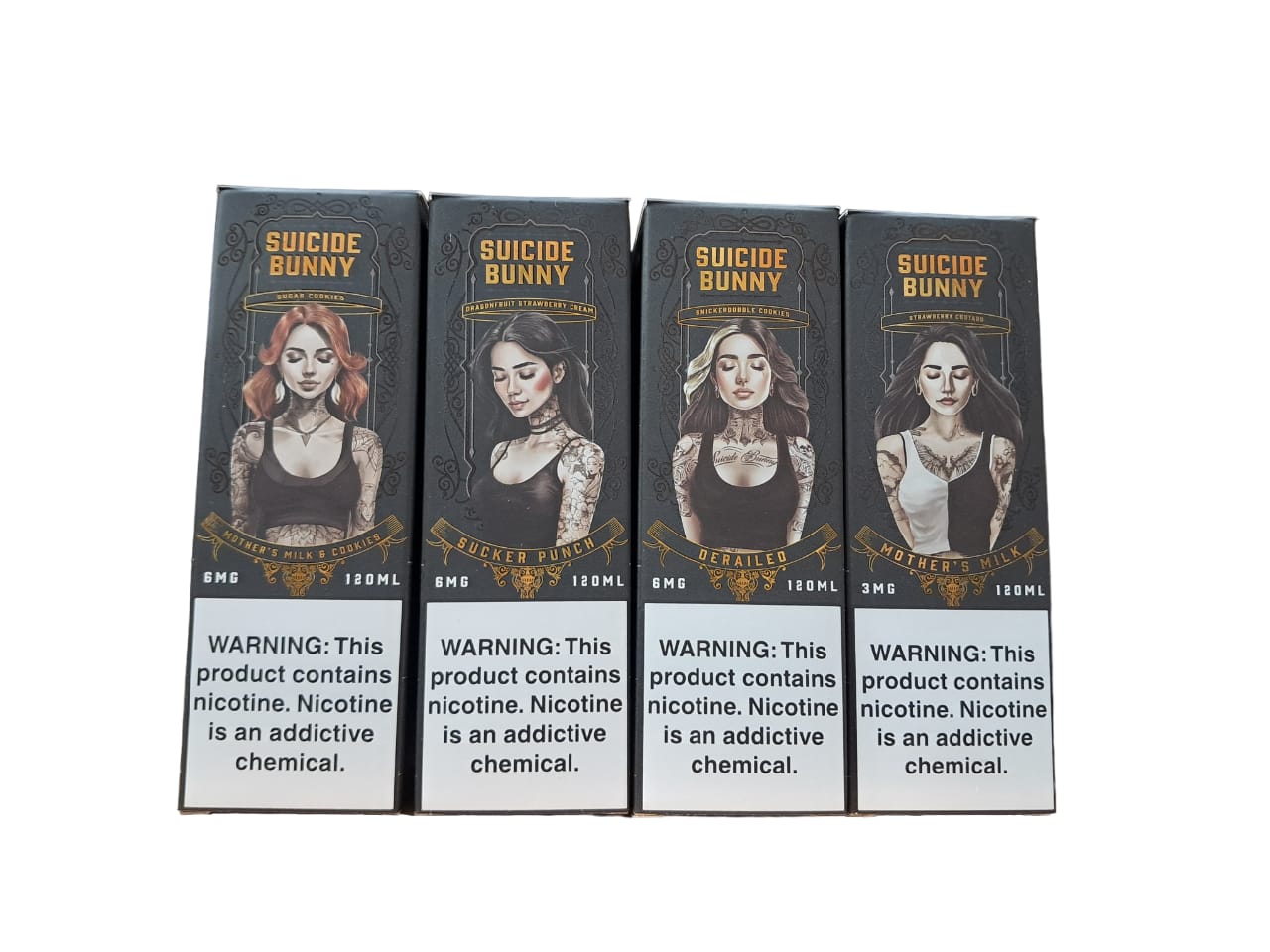 SUICIDE BUNNY MOTHER'S MILK COOKIES E-LIQUIDS 120ML