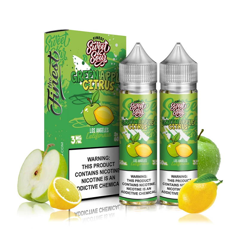 FINEST SWEET & SOUR E-LIQUID 2*60ML
