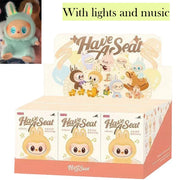 LABUBU MONSTER DOLL LIMITED EDITION WITH LED LIGHT & MUSIC - HAVE A SEAT - BOX OF 6