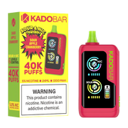KADOBAR 5% SOUR & NIC CONTROL 40000 PUFFS DISPOSABLE VAPE - DISPLAY OF 5