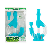 OOZE ECHO SILICONE WATER PIPE, DAB RIG & DAB STRAW ASSORTED