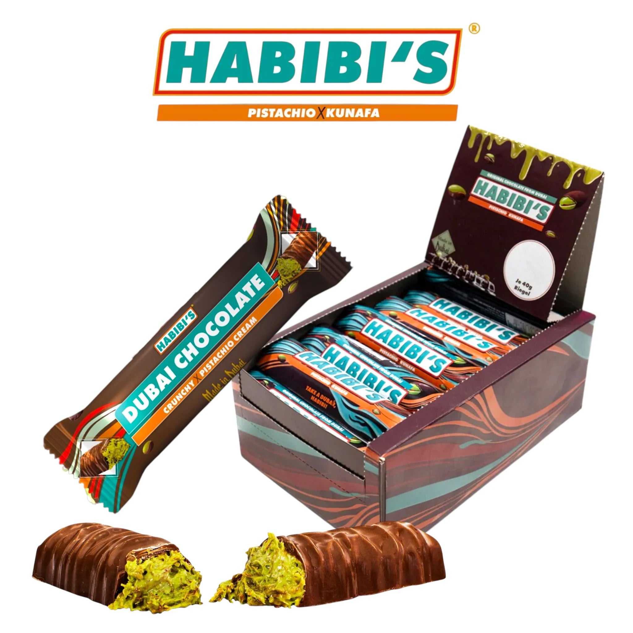 HABIBI'S DUBAI CHOCOLATE - PACK OF 24