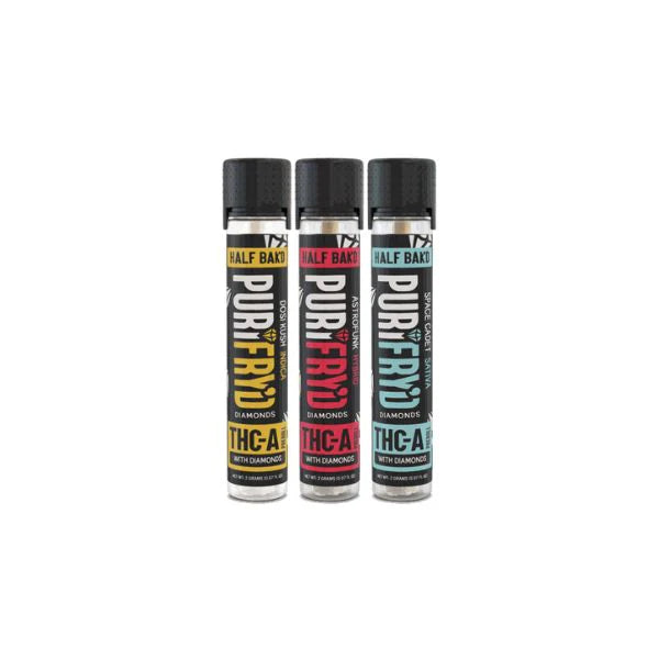 HALF BAK'D PURIFRY'D 2G PREROLLS DIAMONDS - PACK OF 20