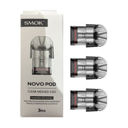 SMOK NOVO SERIES MESHED 0.6 OHM CARTRIDGE[CLEAR] - PACK OF 3