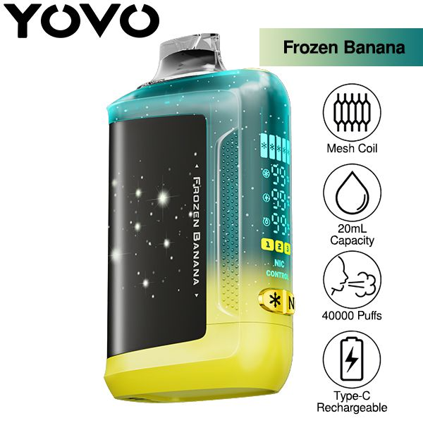 YOVO STARWALK (ICE & NICOTINE CONTROL) 40000 PUFFS DISPOSABLE - DISPLAY OF 5